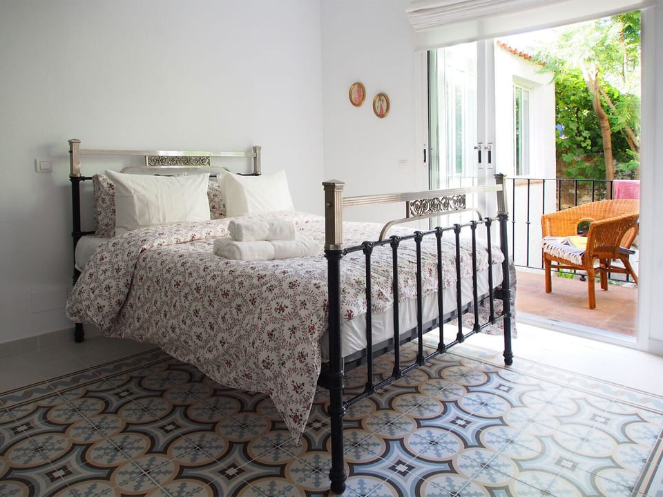 Master bedroom en suite with terrace.