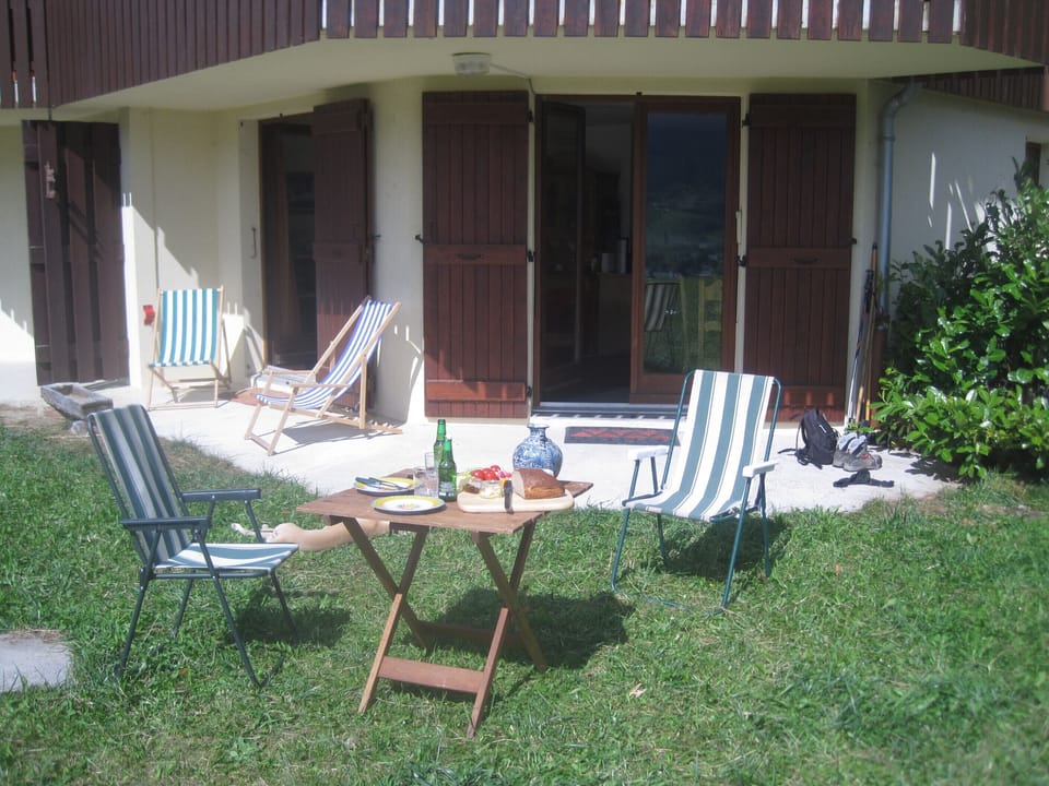 Summer lunch in the sun