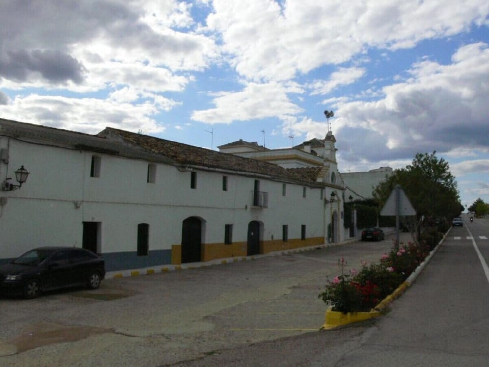 The town