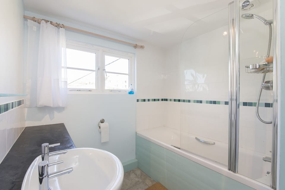 Spacious family bathroom