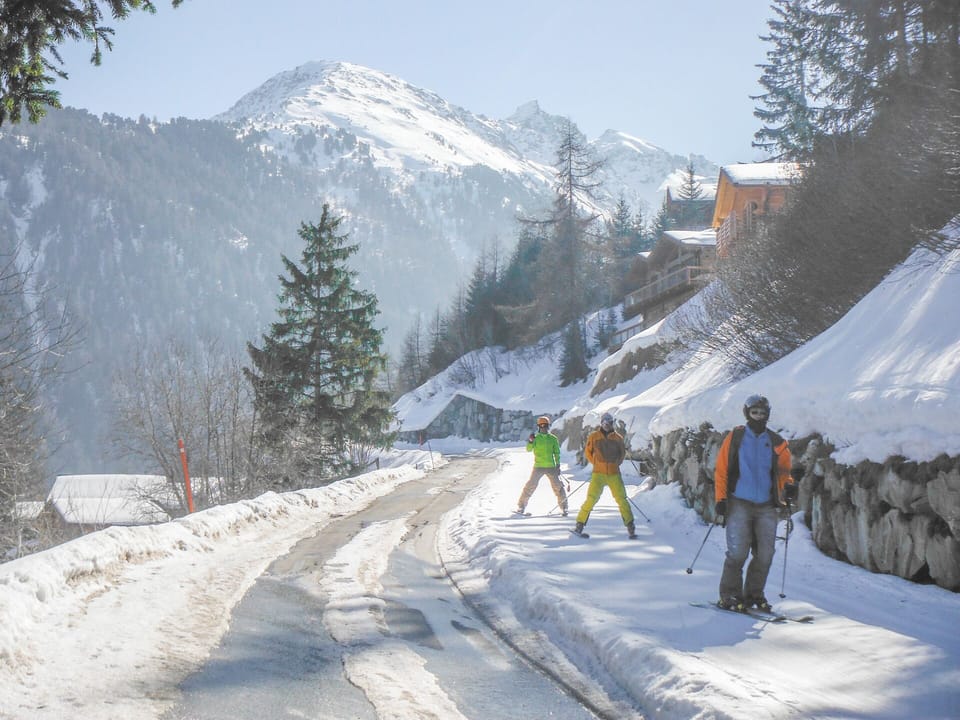 Skiing