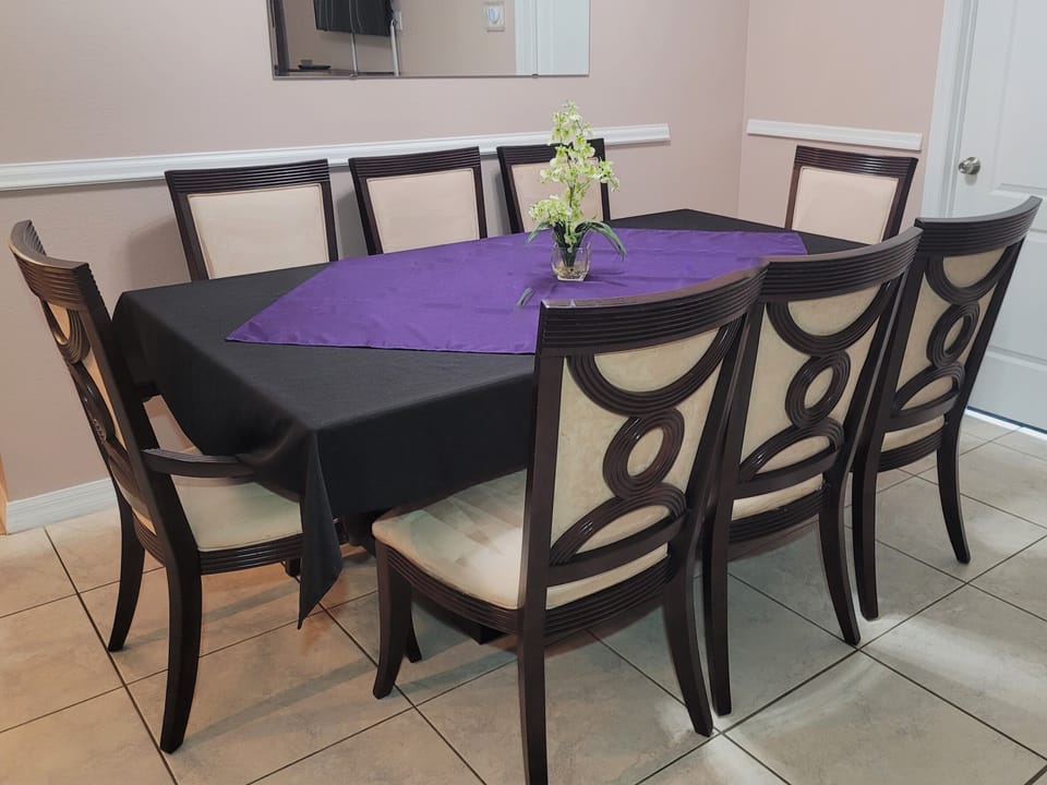 Dining Table Oct 23