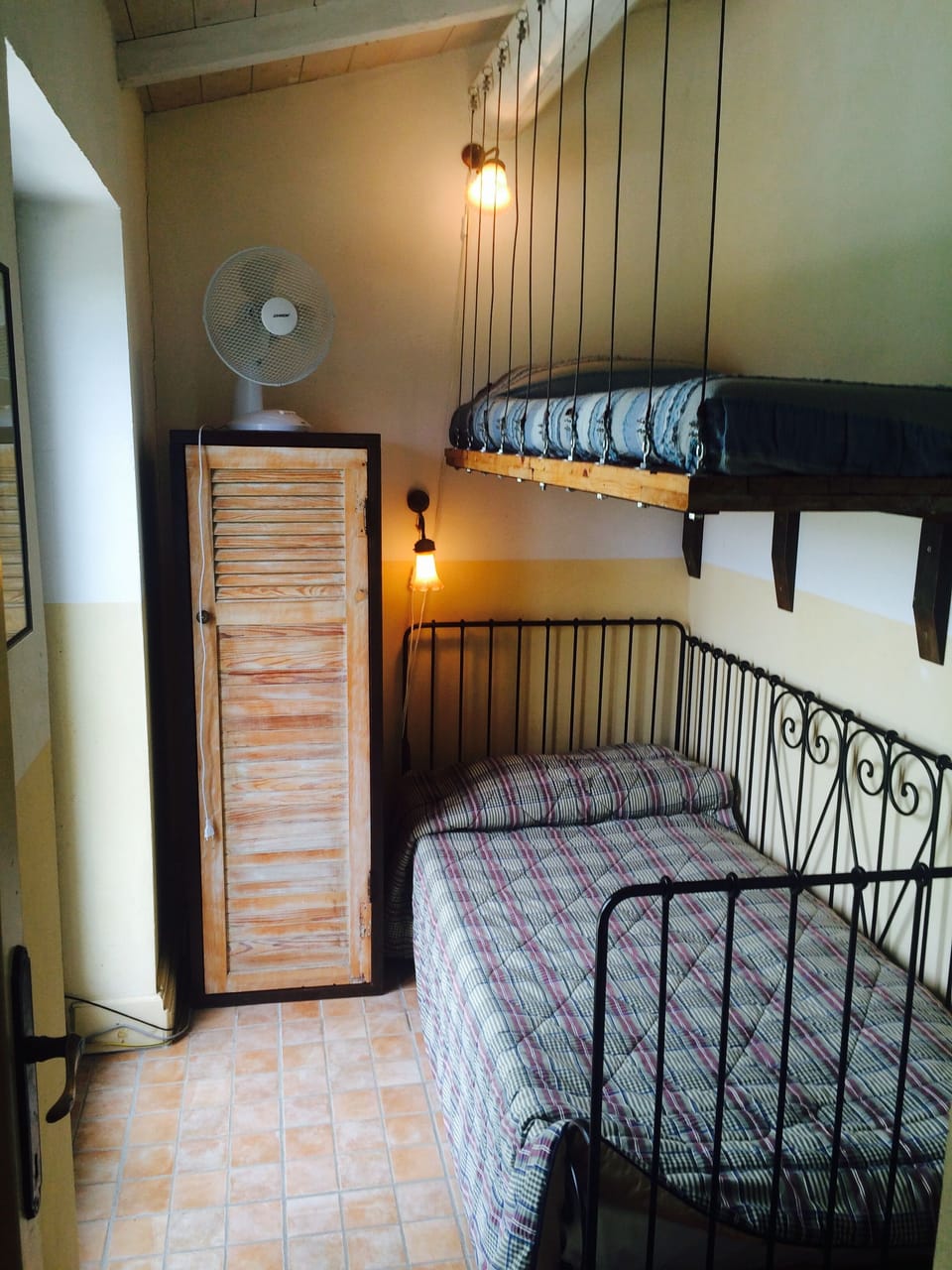 Our beautiful bunk bed - for two persons