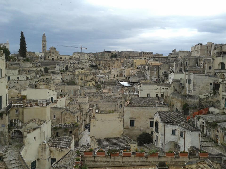 Matera- the European Capital of Culture for 2019- about 1 hour driving