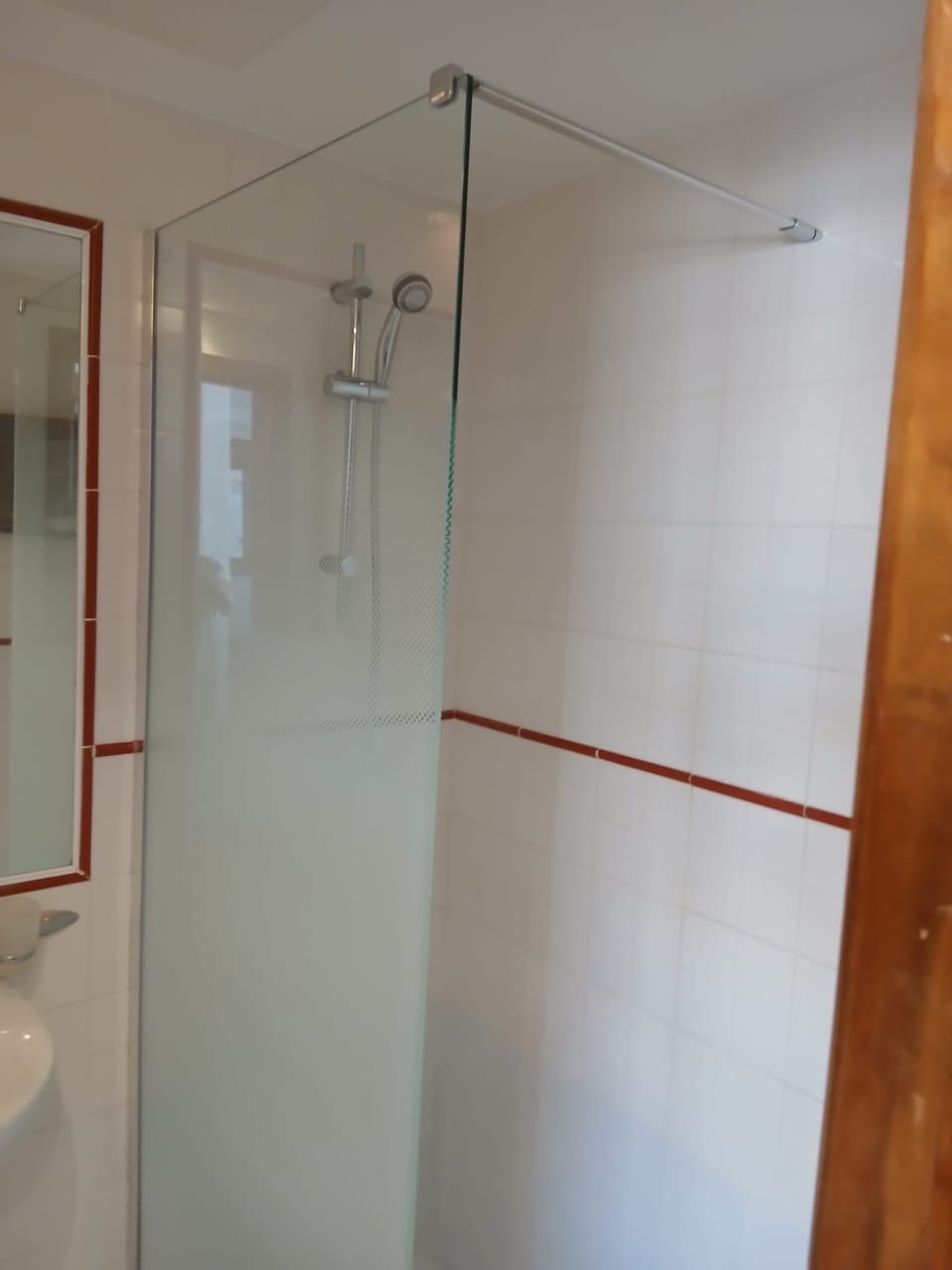 Walk in shower in 2nd bathroom