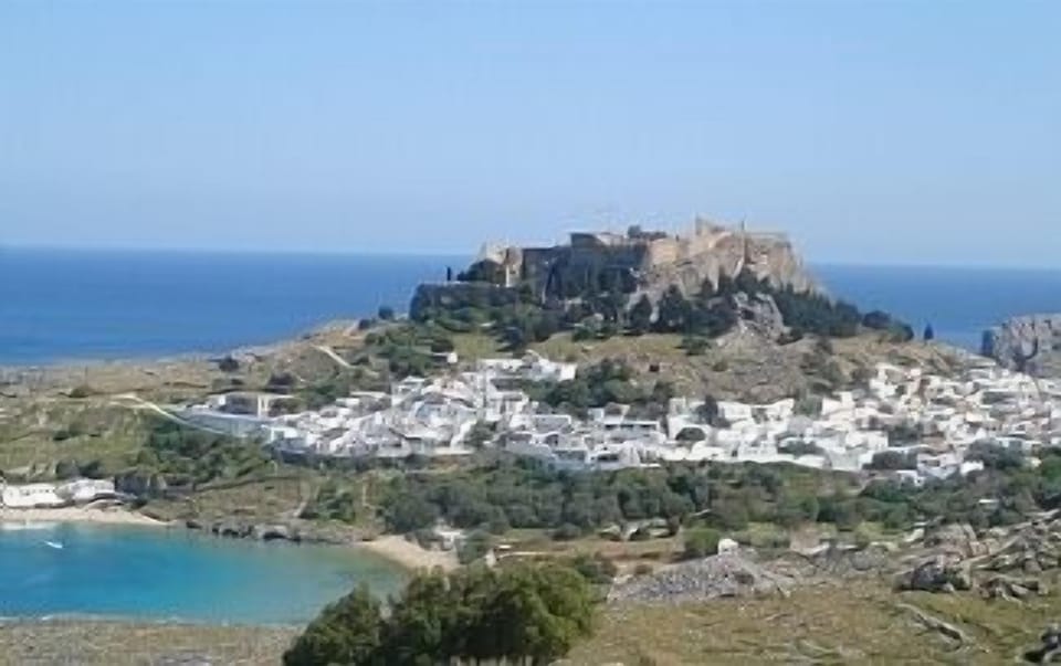 Lindos from a distance
