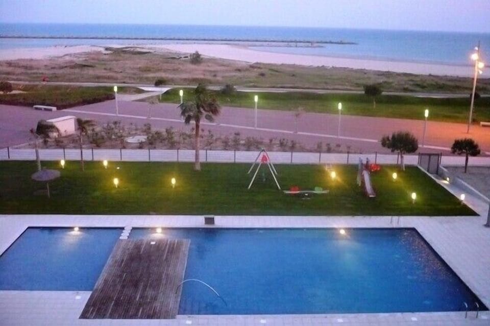 Swimming pool & playground