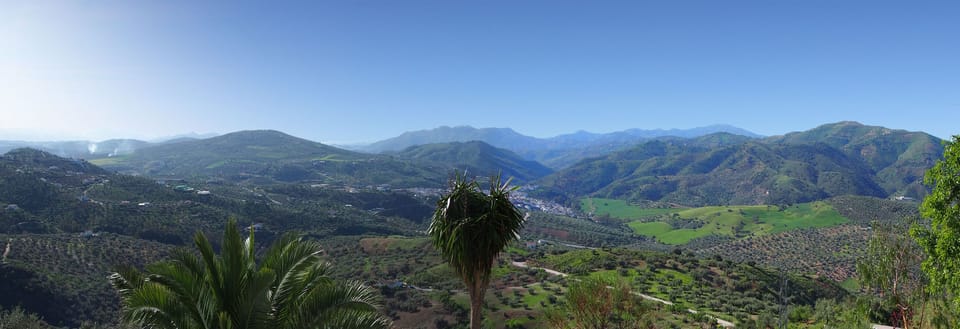 View from master bedroom to Riogordo