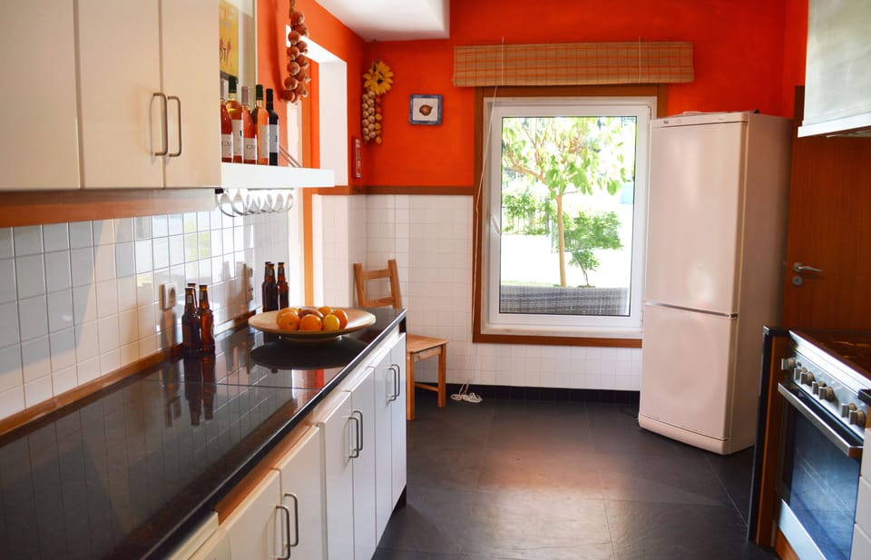 View of kitchen looking towards cul-de-sac.