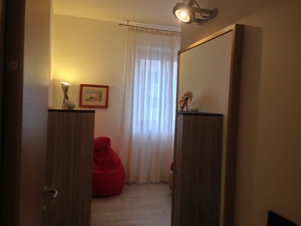 Mirror in the master bedroom.