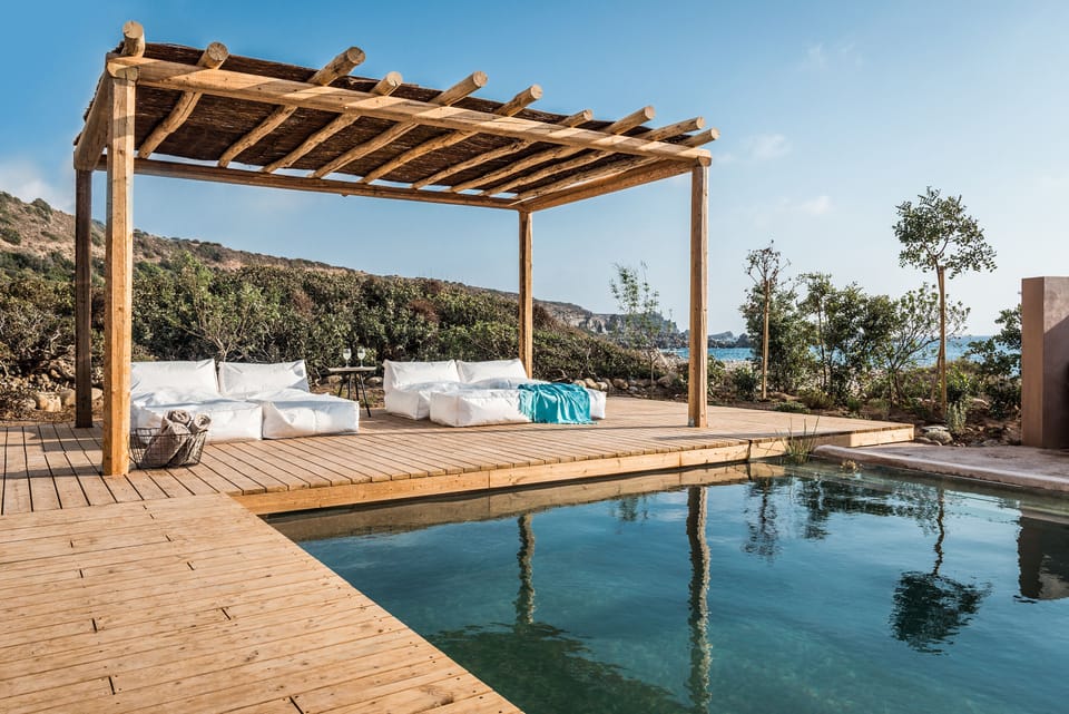 View of the swimming pool