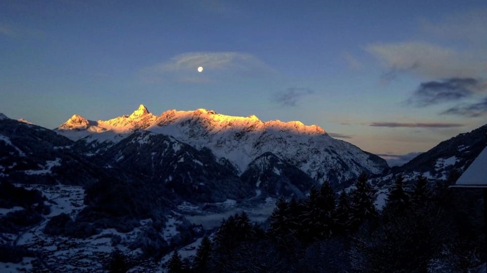 A 350-year-old former mountain farm in the Montafon at 1,150 meters Chalet in Vorarlberg, Austria