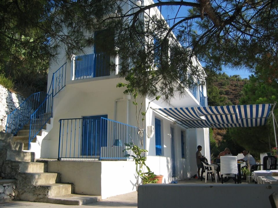 The terrace