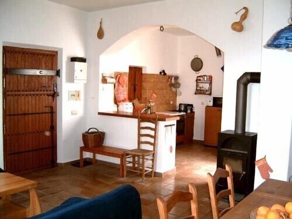 Open-plan kitchen