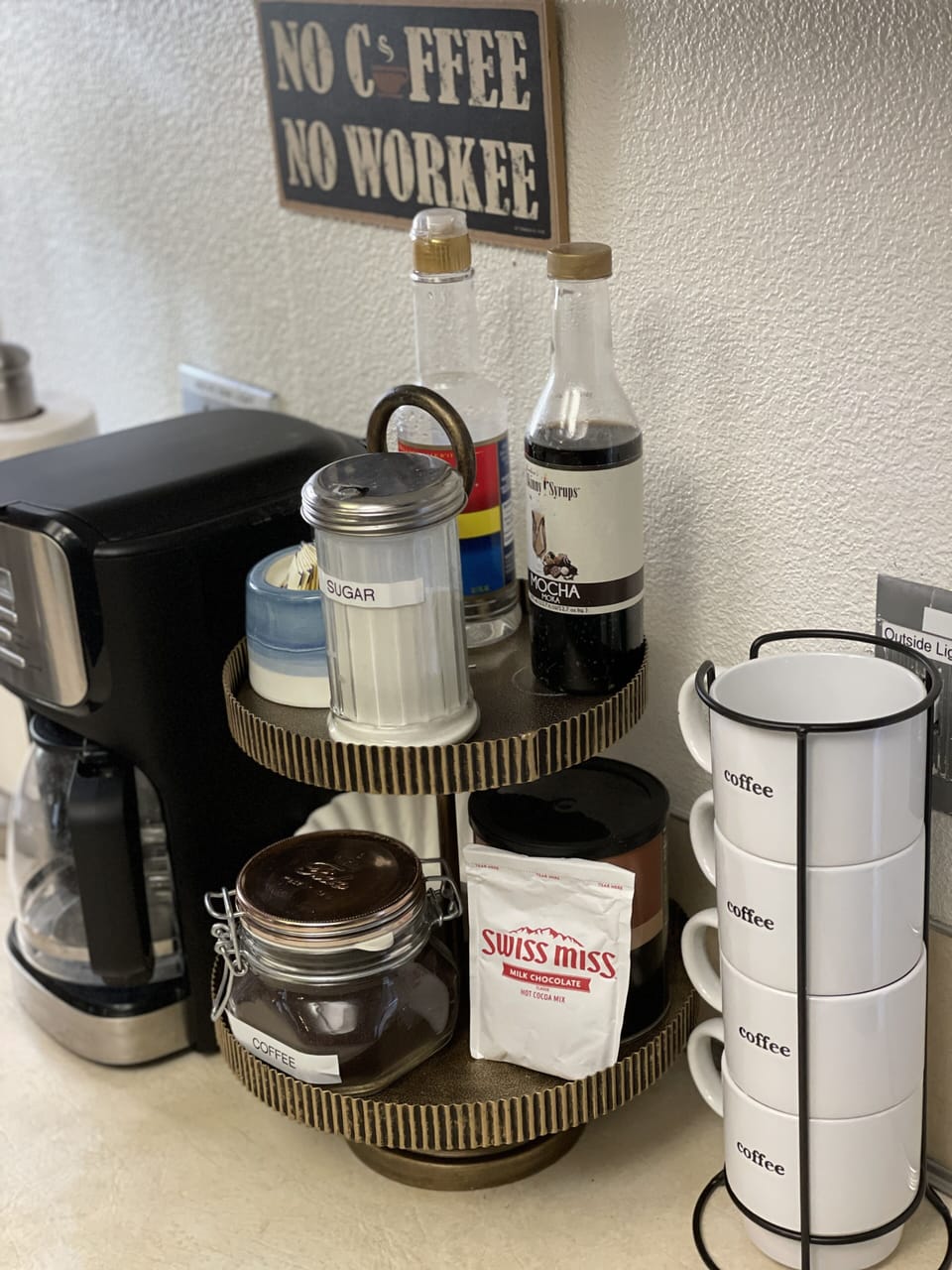 Complimentary Coffee/Cocoa bar