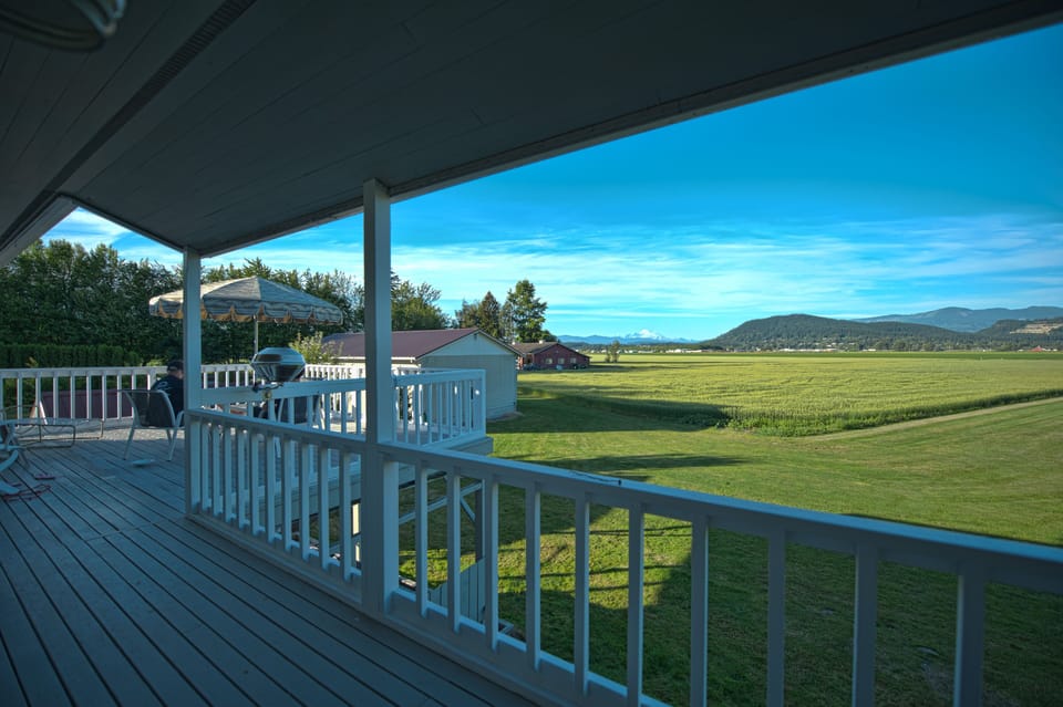 Top floor deck view looking East