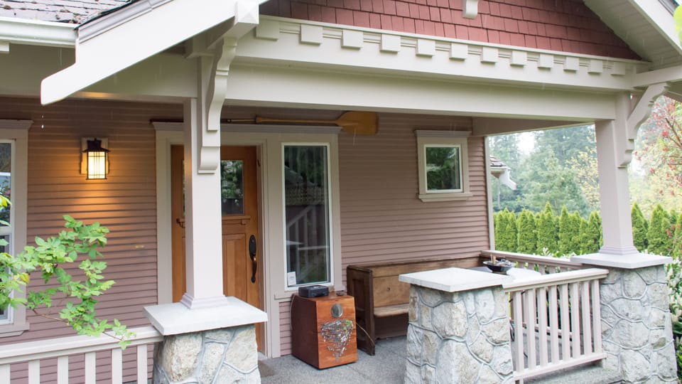 Front Door/Covered Deck