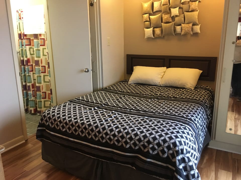 Main bedroom with attached bath