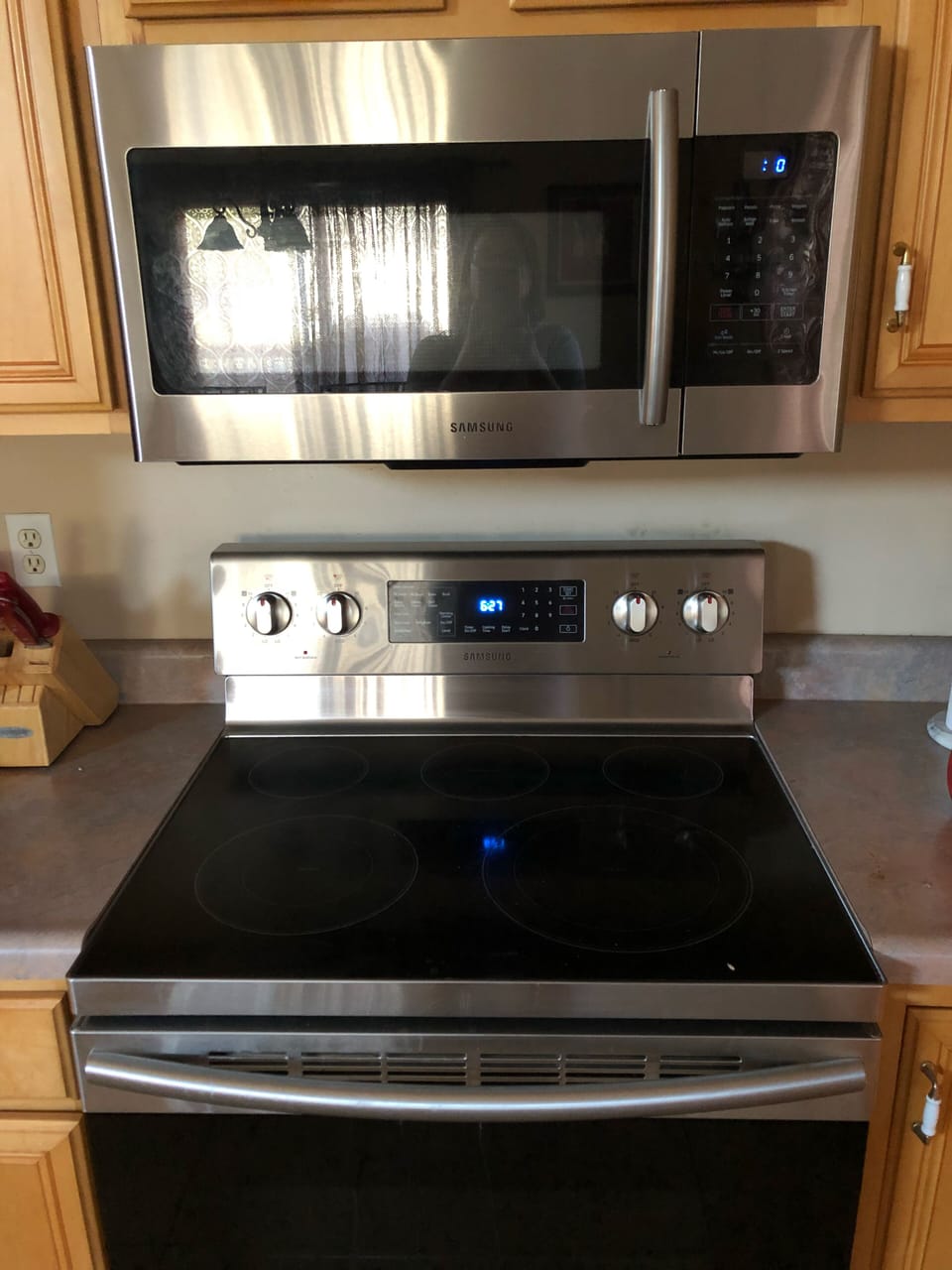 New Stainless Steel Convection Range & Microwave