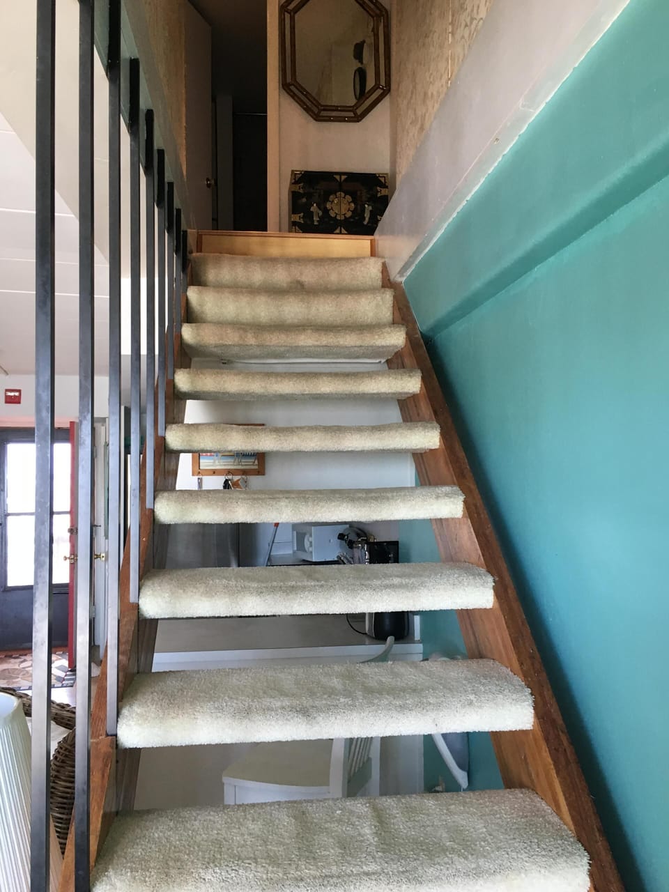 stairs to top floor