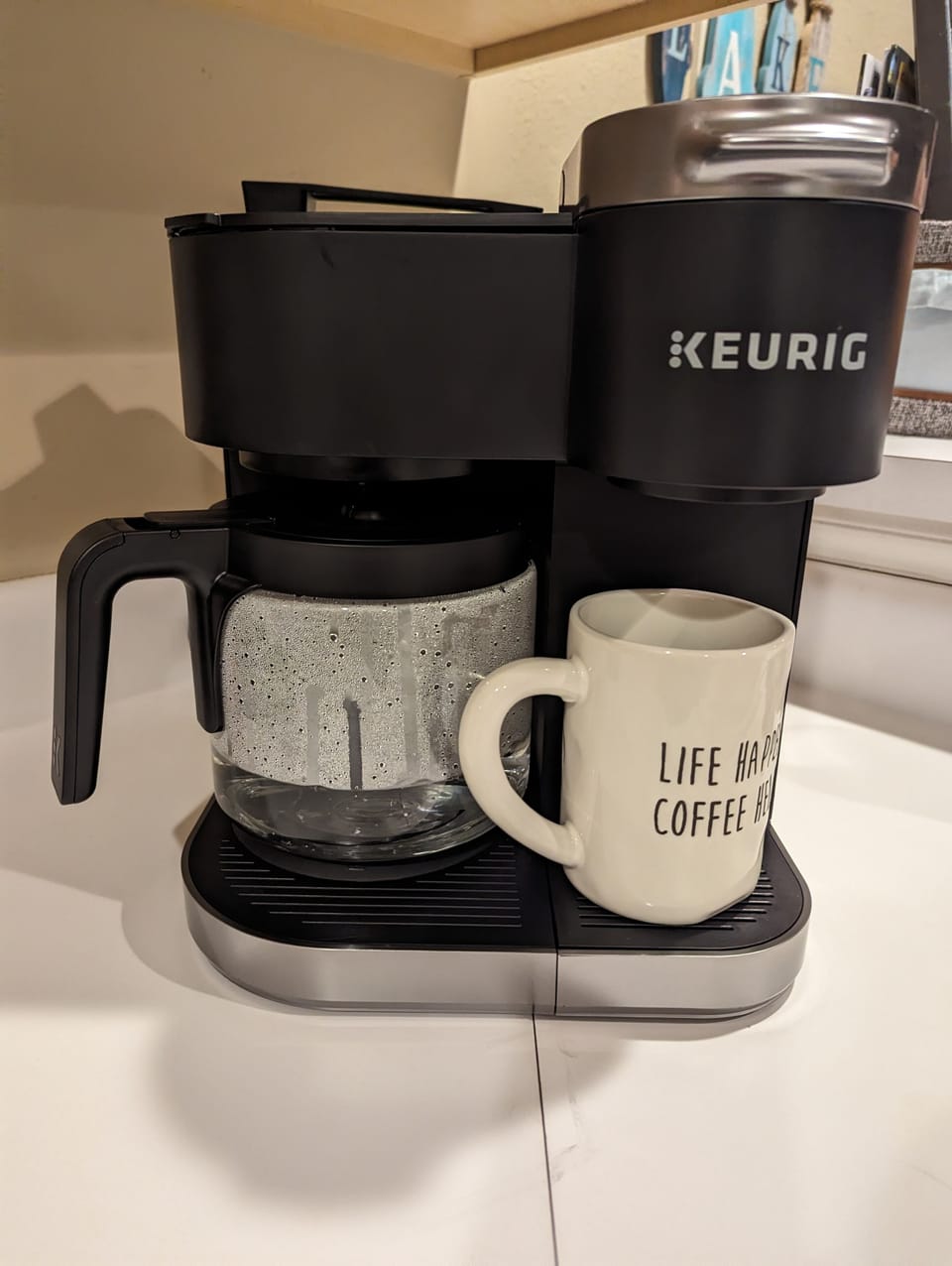 dual coffee machine
