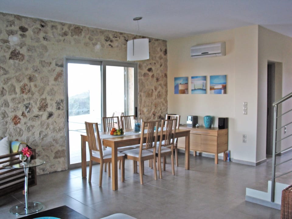 Indoor dining area