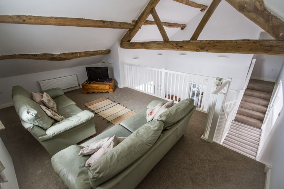 The galleried lounge