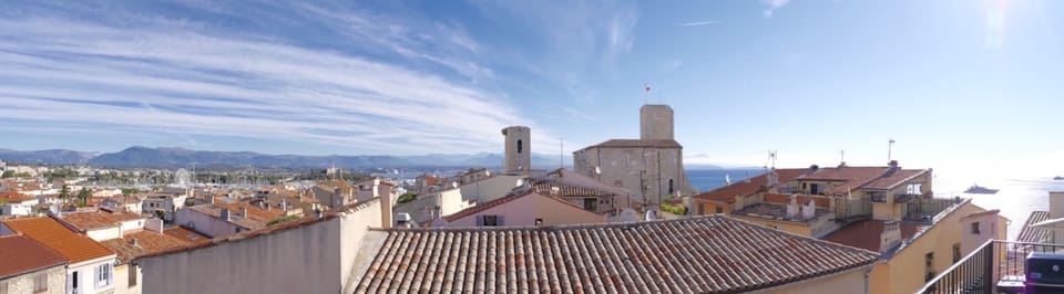 Panoramic view from the terrace