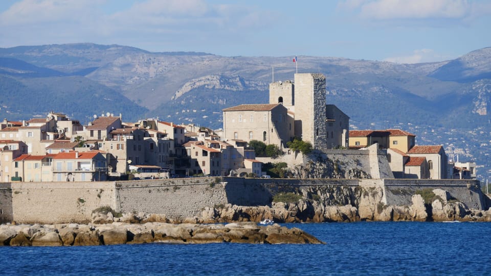 View over vieil Antibes