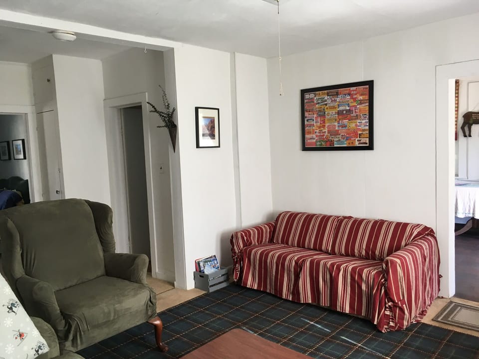 Full size pullout couch sleeps 2