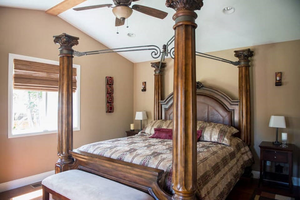 Comfortable king size.