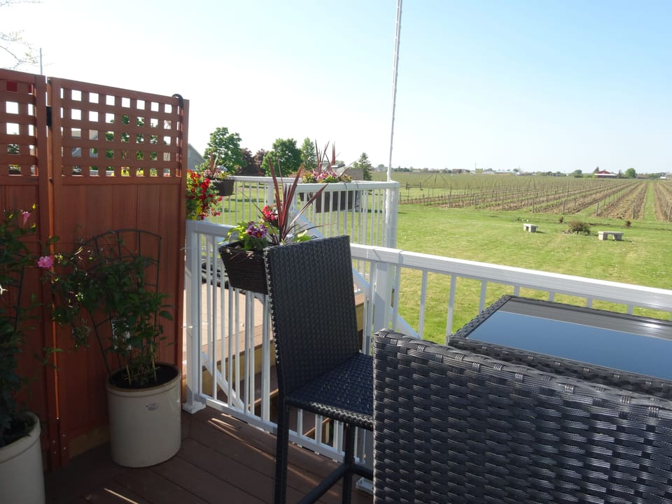 Deck off master bedroom