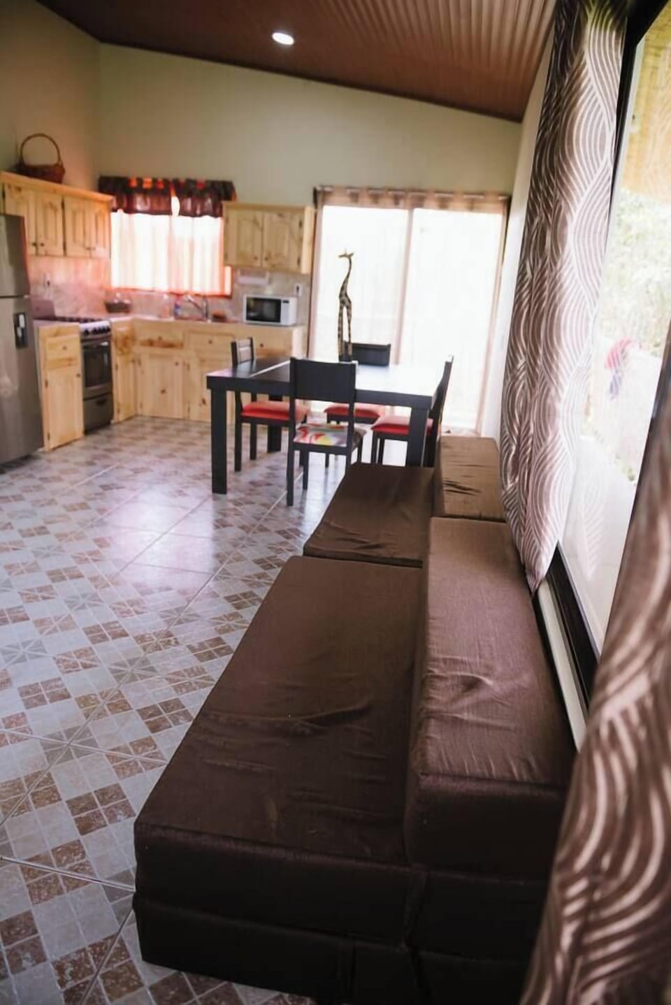 Sofa convertible to beds. Sofa Beds for additional guests.