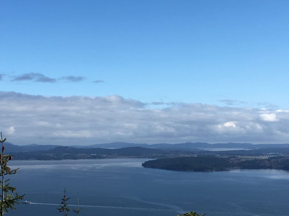 Beautiful Malahat View. Loving Island life.