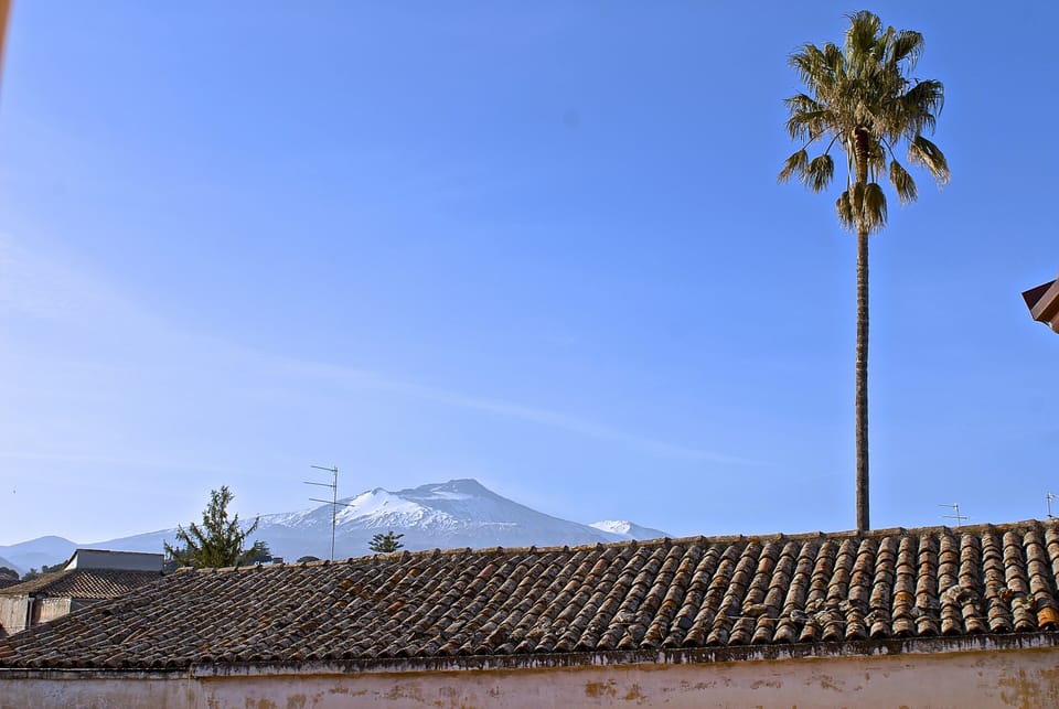view of Mt Etna