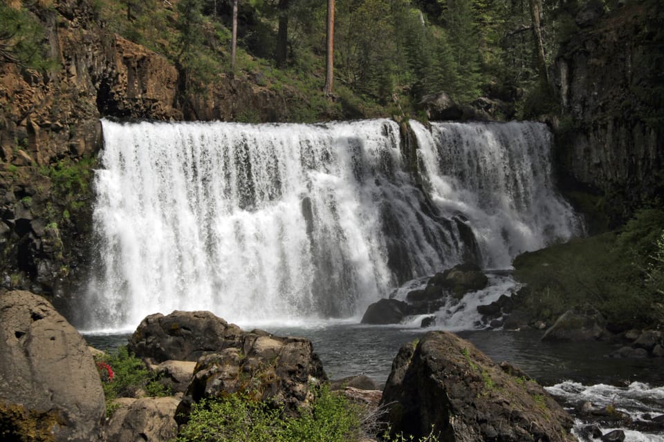 Middle Falls of the McCloud river