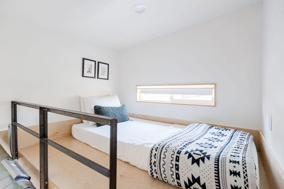 Private air vent keeps the loft guests comfortable with the perfect temperature.