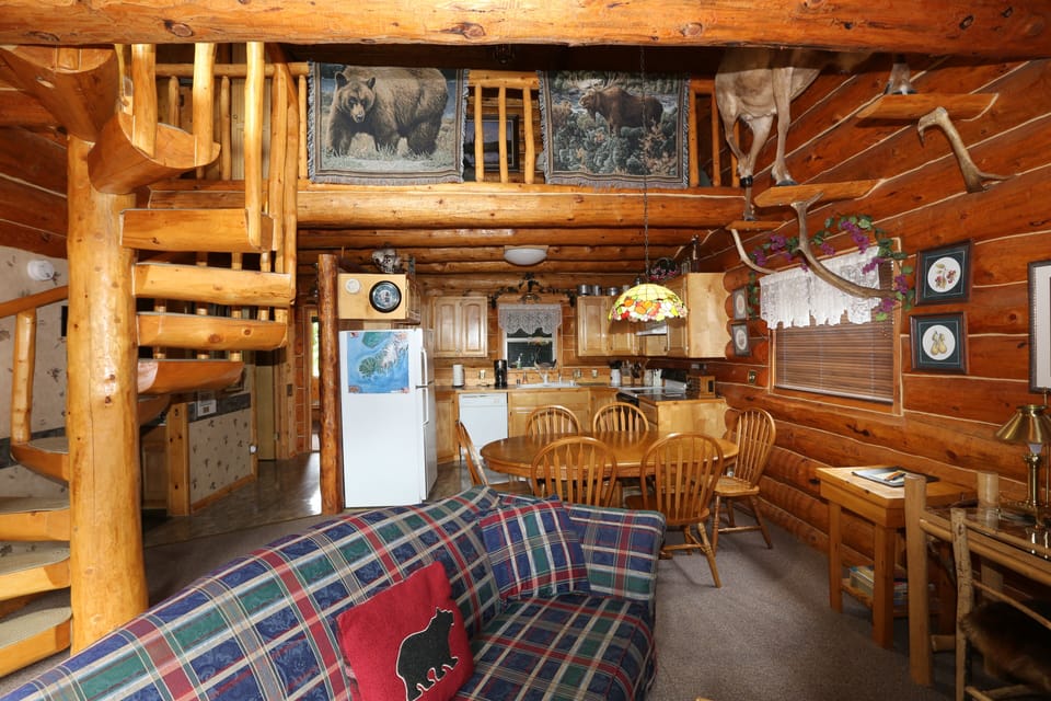 Den, Dining and Kitchen