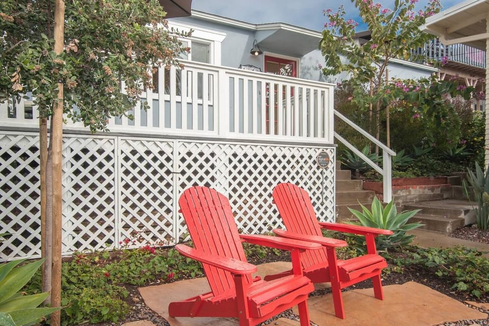 Private residence with front porch and rear patio