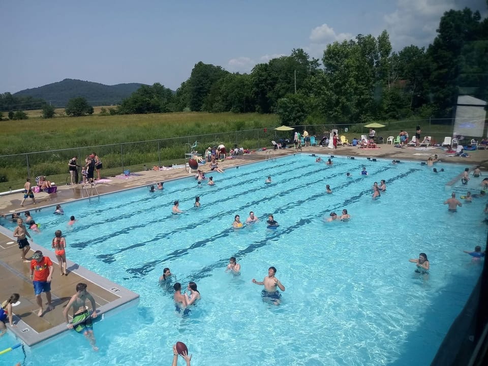 Local Pool.  Hawksbill Recreation Center 2 miles from our property.