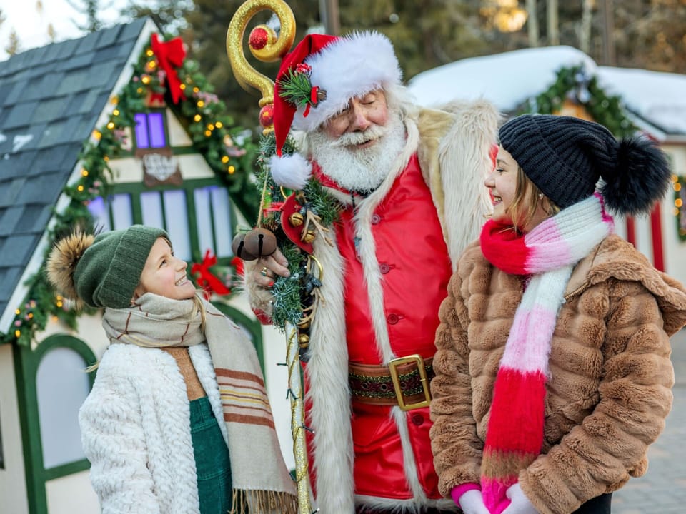 Santa in Vail
