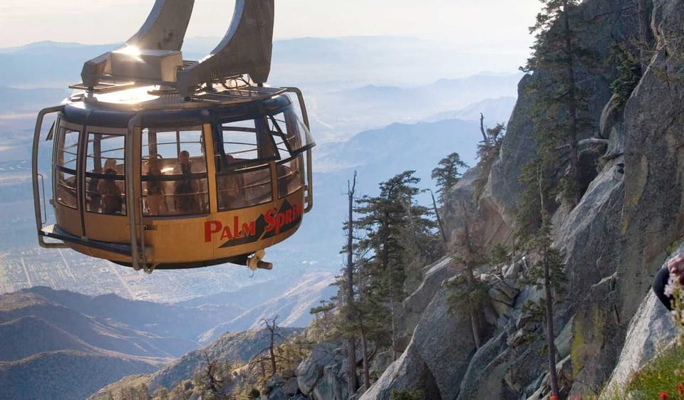 To do:
Palm Springs Aerial Tramway - elevate your sightseeing at 8,500'