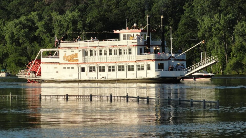 While in town, take a tour on a paddle boat in Stillwater
