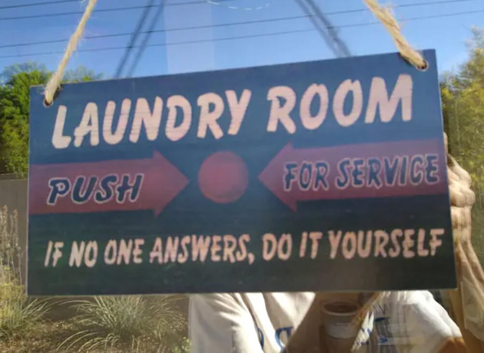 Washer and dryer are included