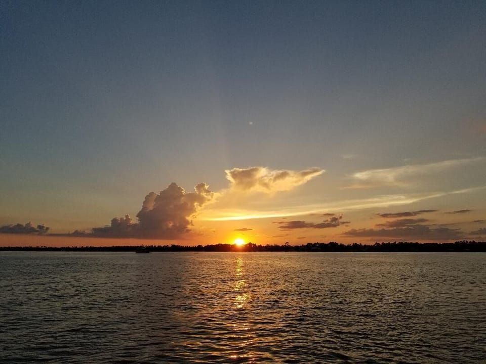 Sunset over Gulf of Mexico