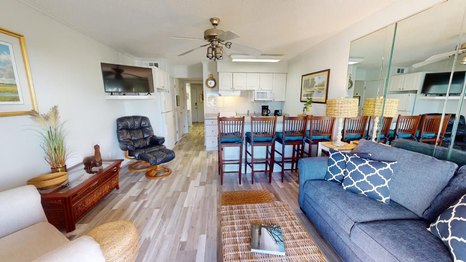 Open Living & Dining