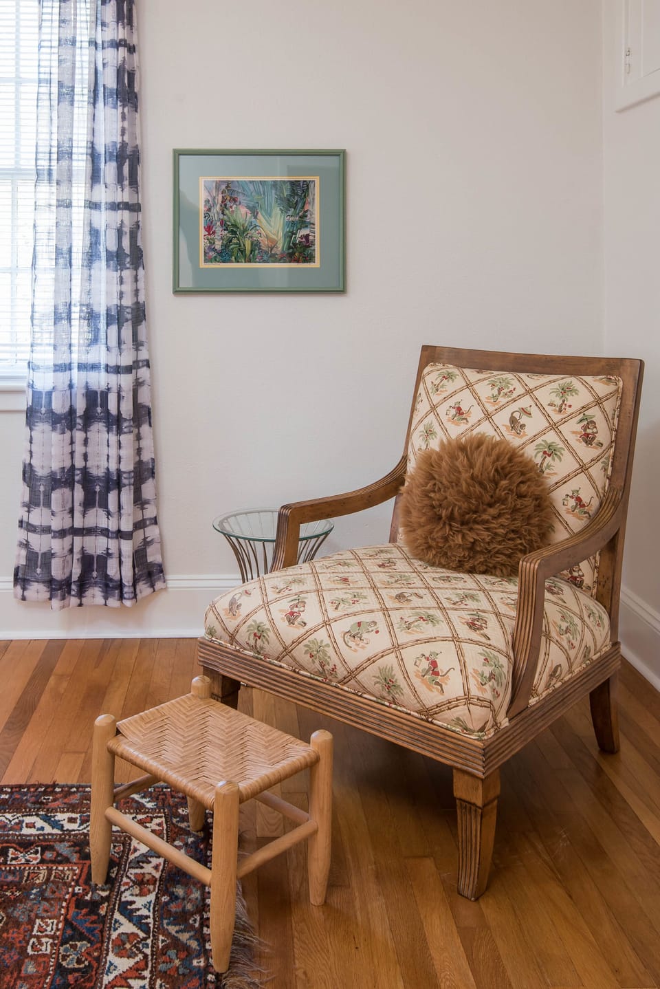 Bedroom reading corner