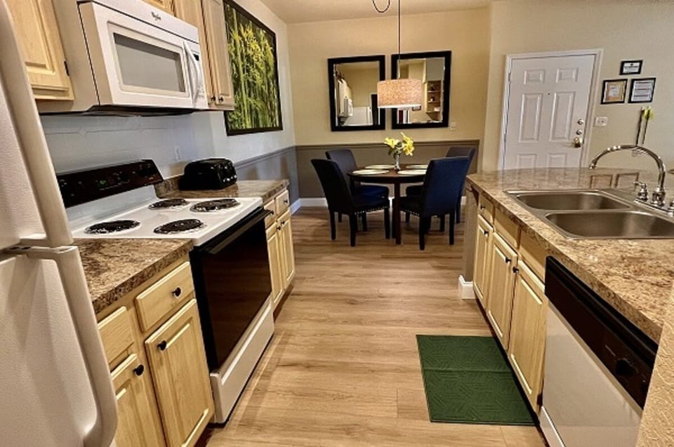 Microwave, Coffee Maker, Toaster, Stove and so much more .................