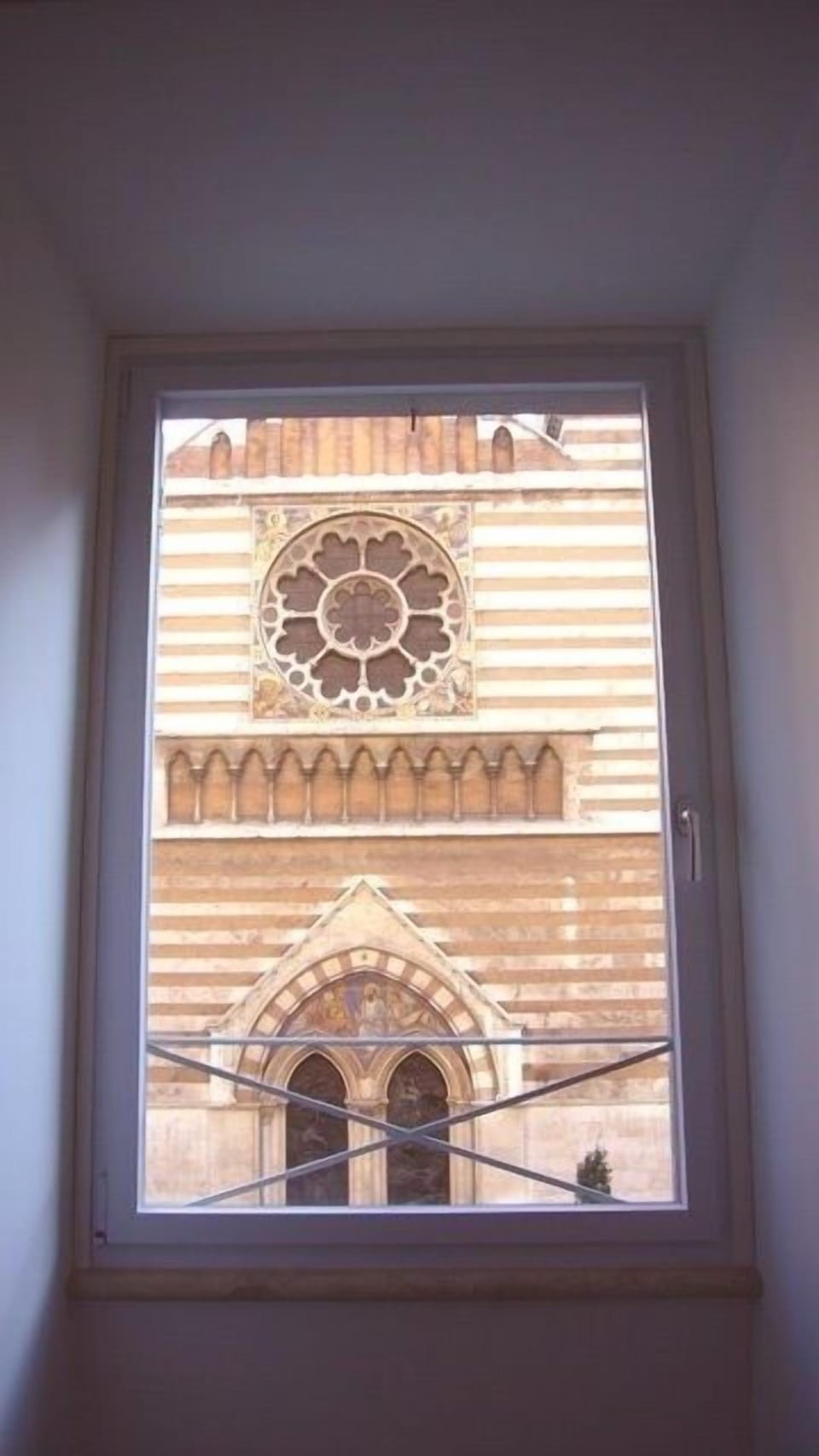 View from the window on bedroom