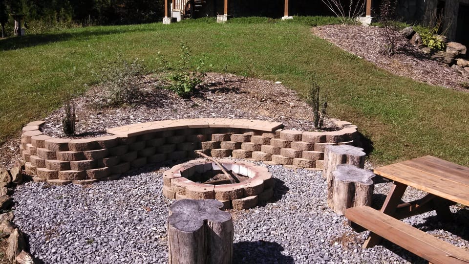 Enjoy making memories w/ the family as you roast marshmallows & make s'mores!
